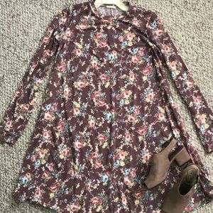 E. Luna Flowy Floral Dress